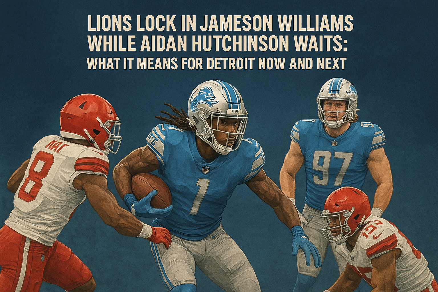 Lions Lock In Jameson Williams While Aidan Hutchinson Waits: What It Means For Detroit Now And Next
